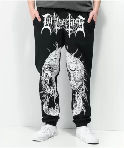 Lurking Class By Sketchy Tank Babyface Black Jogger Sweatpants