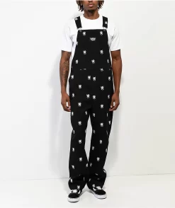 Lurking Class By Sketchy Tank Spider Black Overalls