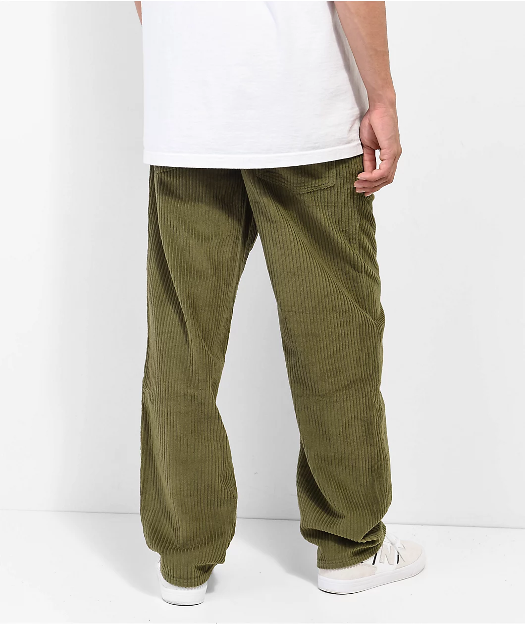 Monet Push Olive Corduroy Skate Pants - Image 2