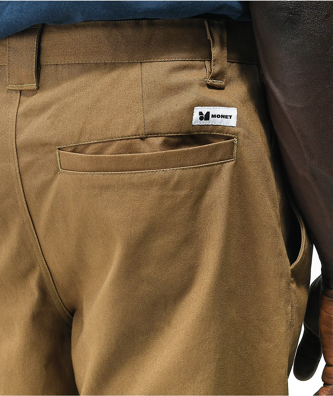 Monet Wallenberg Khaki Twill Pants - Image 5