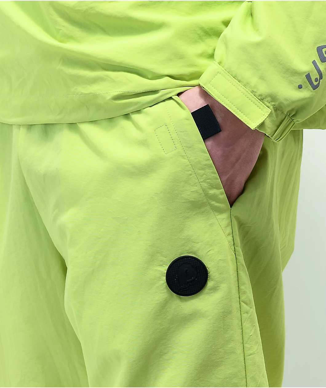 Paterson Ascent Trek Neon Yellow Convertible Cargo Pants - Image 6
