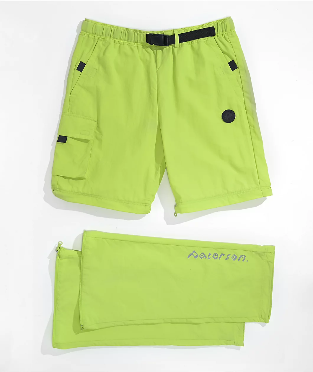 Paterson Ascent Trek Neon Yellow Convertible Cargo Pants - Image 9