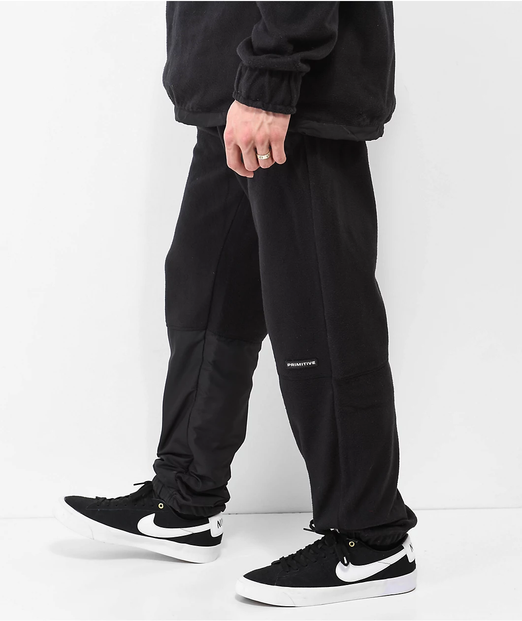 Primitive Shadows Black Polar Sweatpants - Image 3