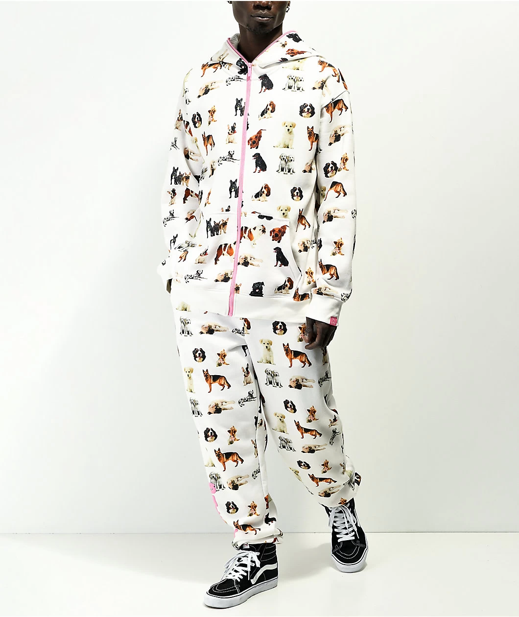 Salem7 Doghouse White Sweatpants - Image 6