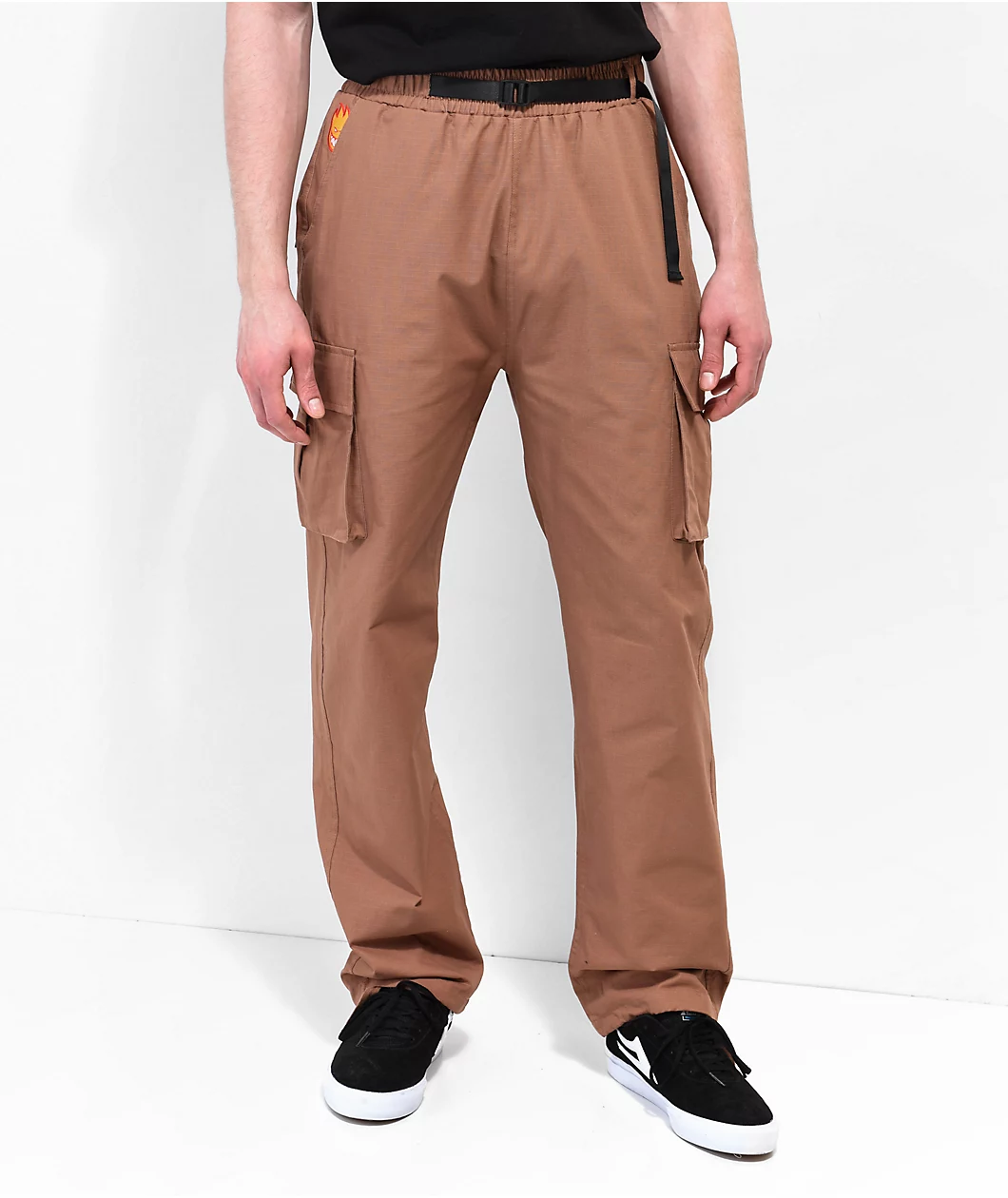 Spitfire Bighead Brown Cargo Pants - Image 6