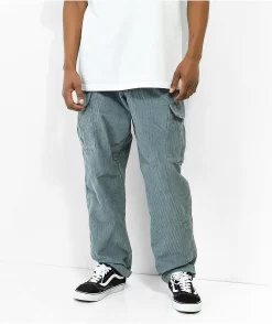 Vans Loose Cargo Stormy Grey Corduroy Pants