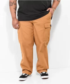 Vans Range Cargo Bone Brown Elastic Waist Pants