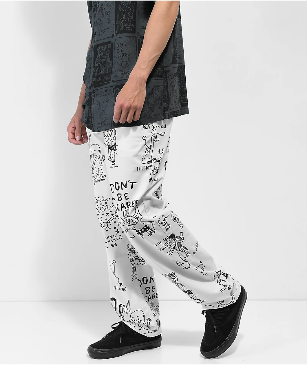 Vans X Daniel Johnston White Chino Pants - Image 3