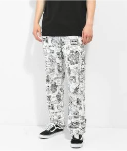 Vans X Kevin Peraza Range Elastic White Pants