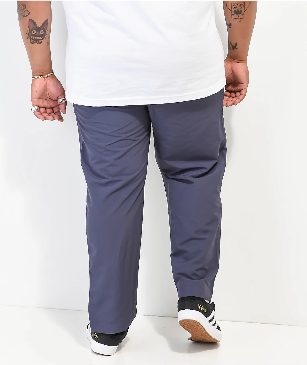 Adidas Nora Navy & White Track Pants - Image 7