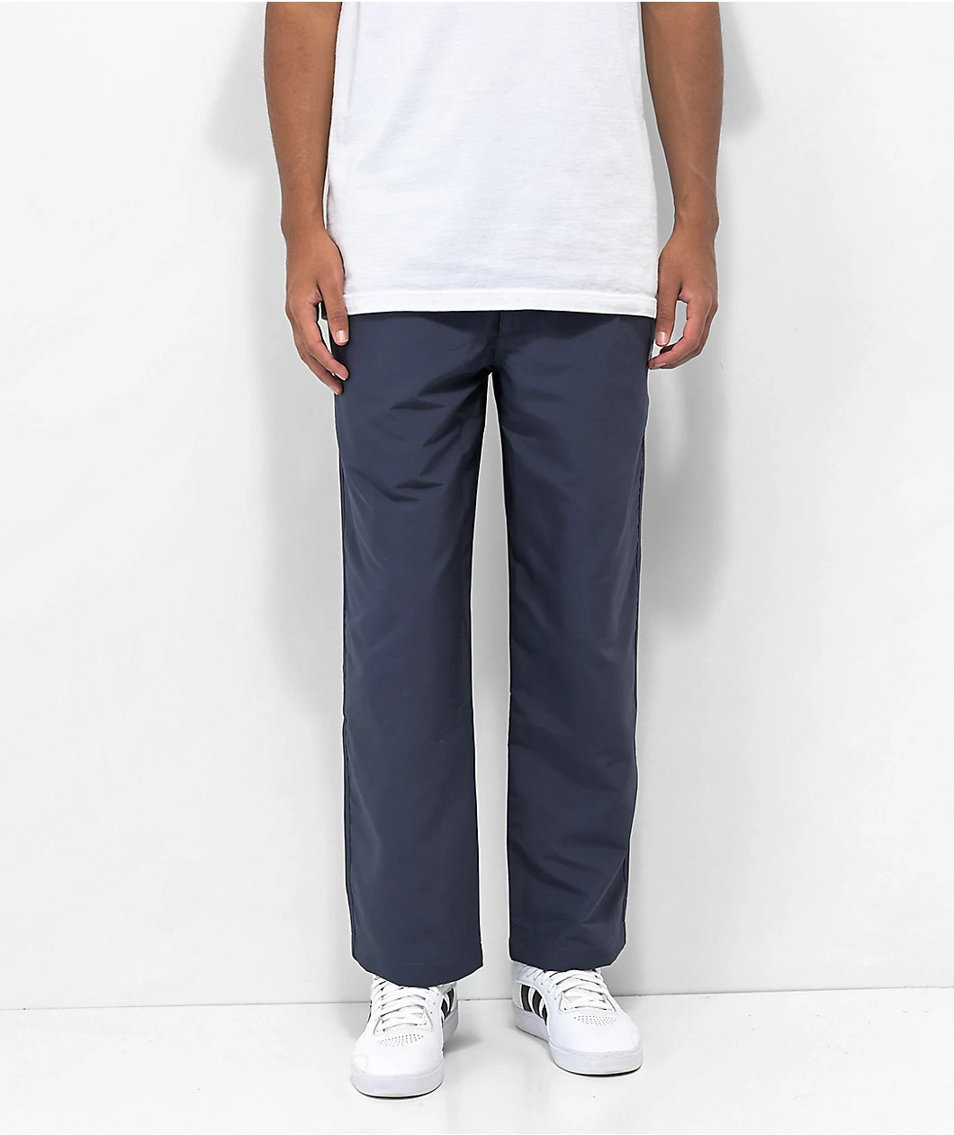 Adidas Nora Navy & White Track Pants