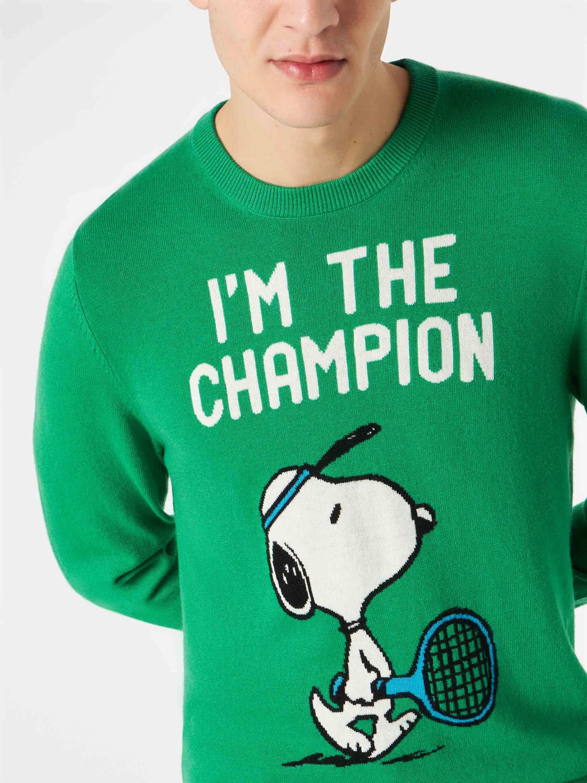 Man Lighweight Sweater With Snoopy Print | PEANUTS⢠SPECIAL EDITION - Image 2