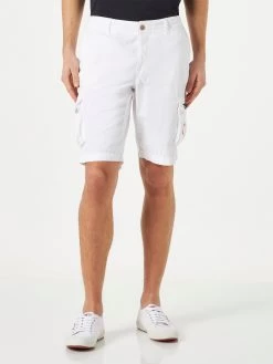 MC2 Saint Barth Man White Cargo Shorts