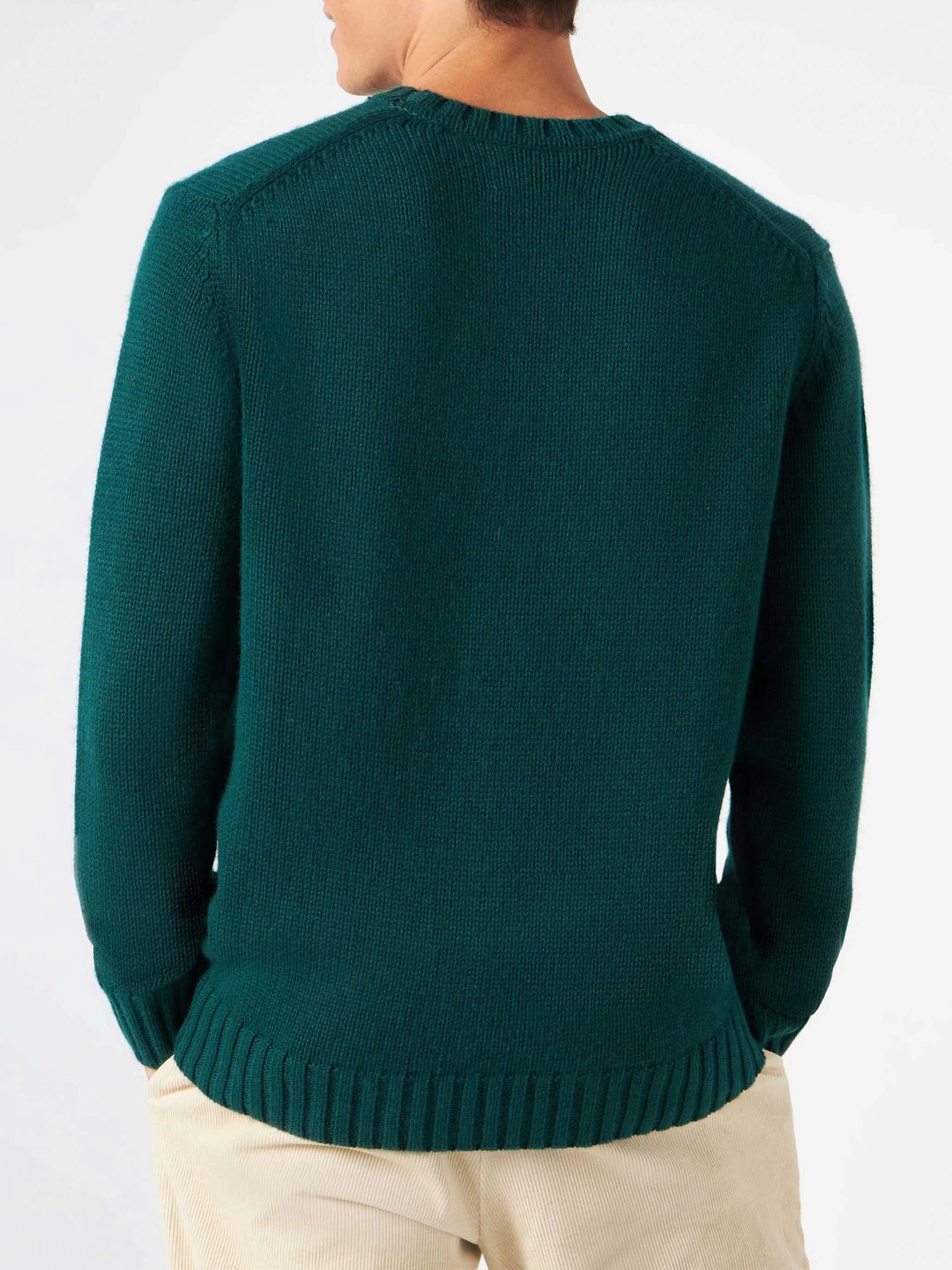 MC2 Saint Barth Man Sweater With Bears Embroidery - Image 4