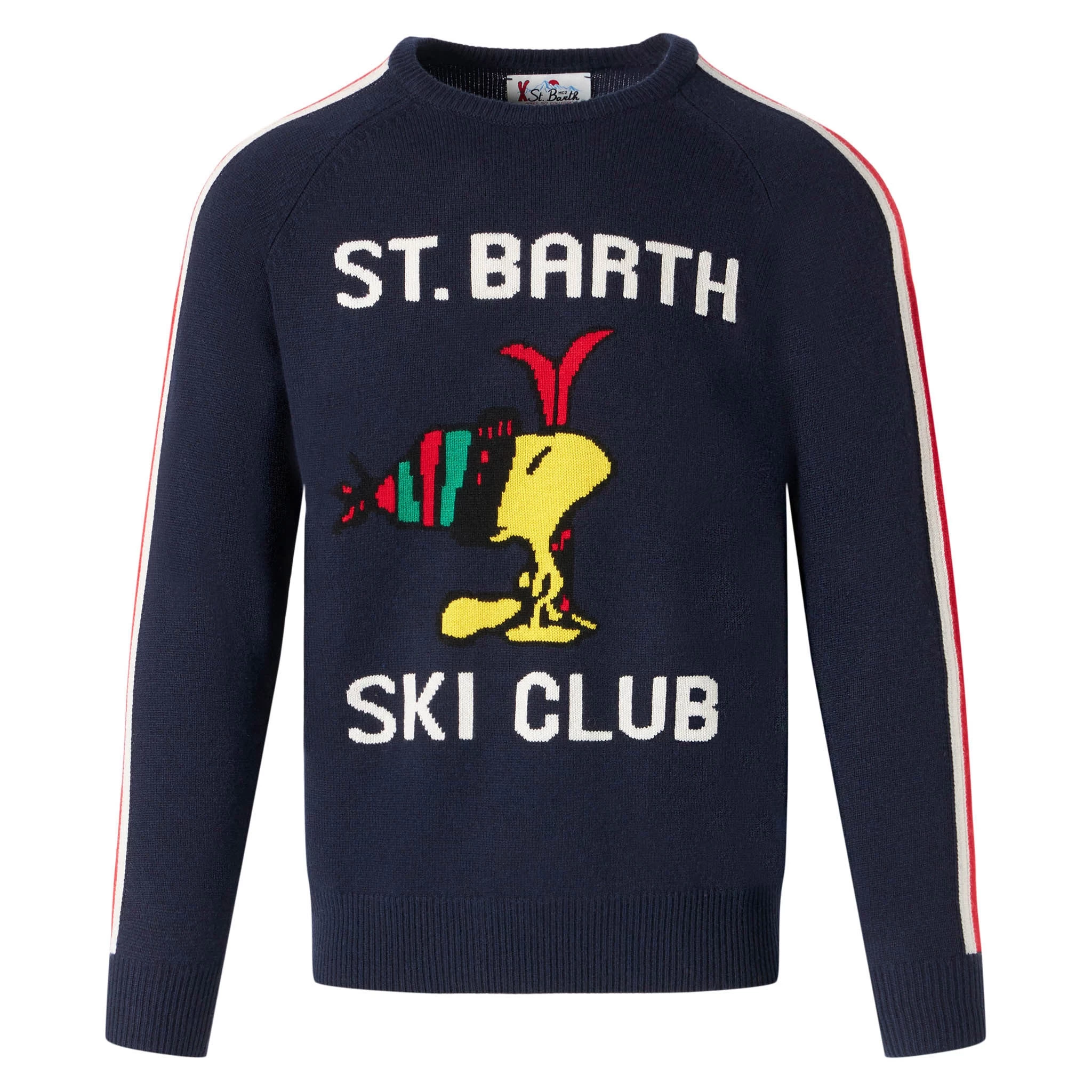 MC2 Saint Barth Man Sweater With Woodstock Print | WOODSTOCK - PEANUTS™ SPECIAL EDITION - Image 4
