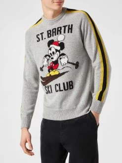 MC2 Saint Barth Man Sweater With Mickey Mouse Print | ©DISNEY SPECIAL EDITION