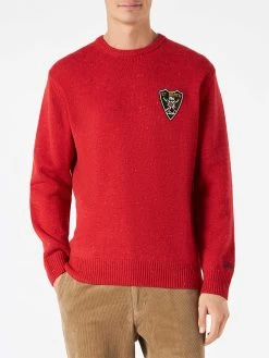 MC2 Saint Barth Man Red Sweater