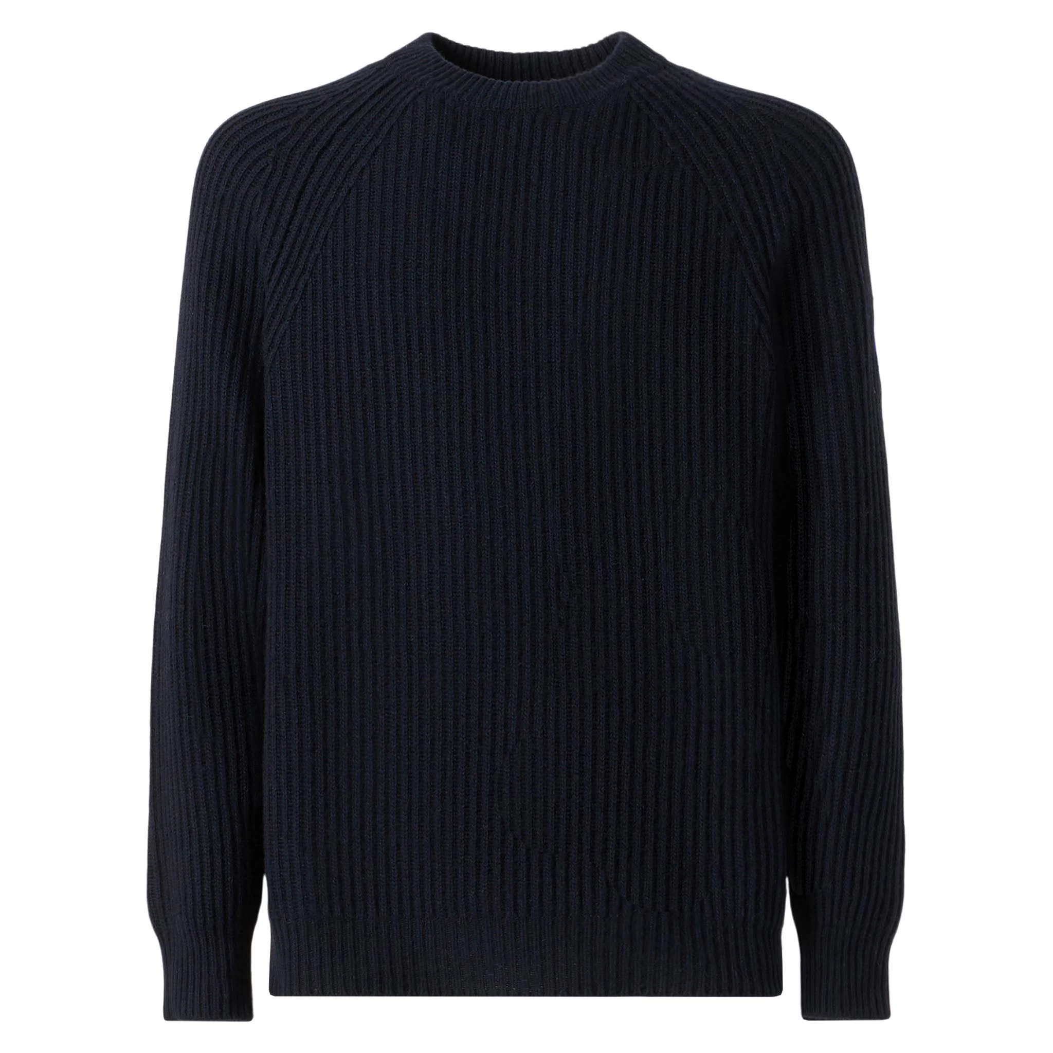 MC2 Saint Barth Ribbed Blue Sweater - Image 4