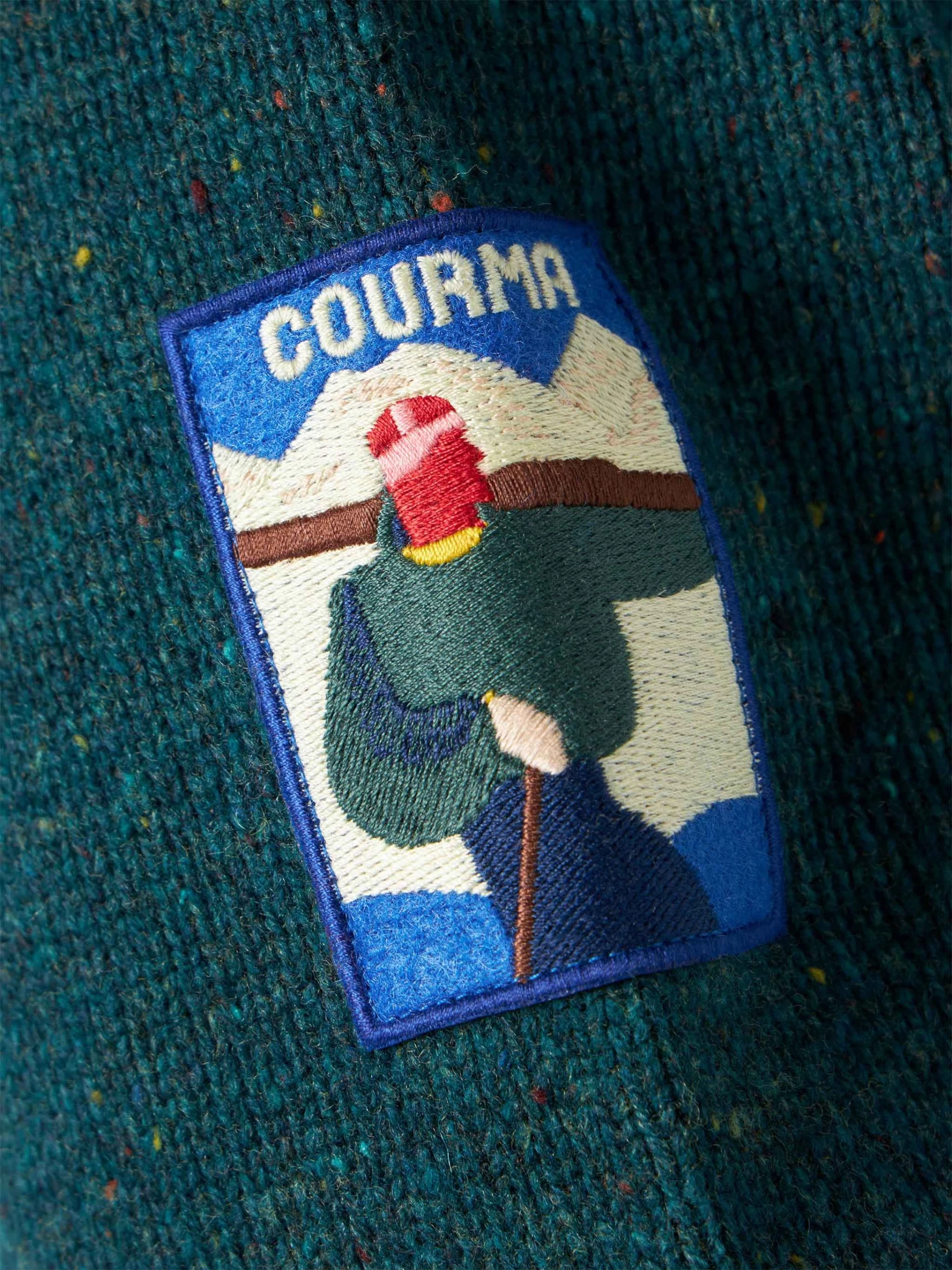 MC2 Saint Barth Man Green Turtle-neck Sweater - Image 3