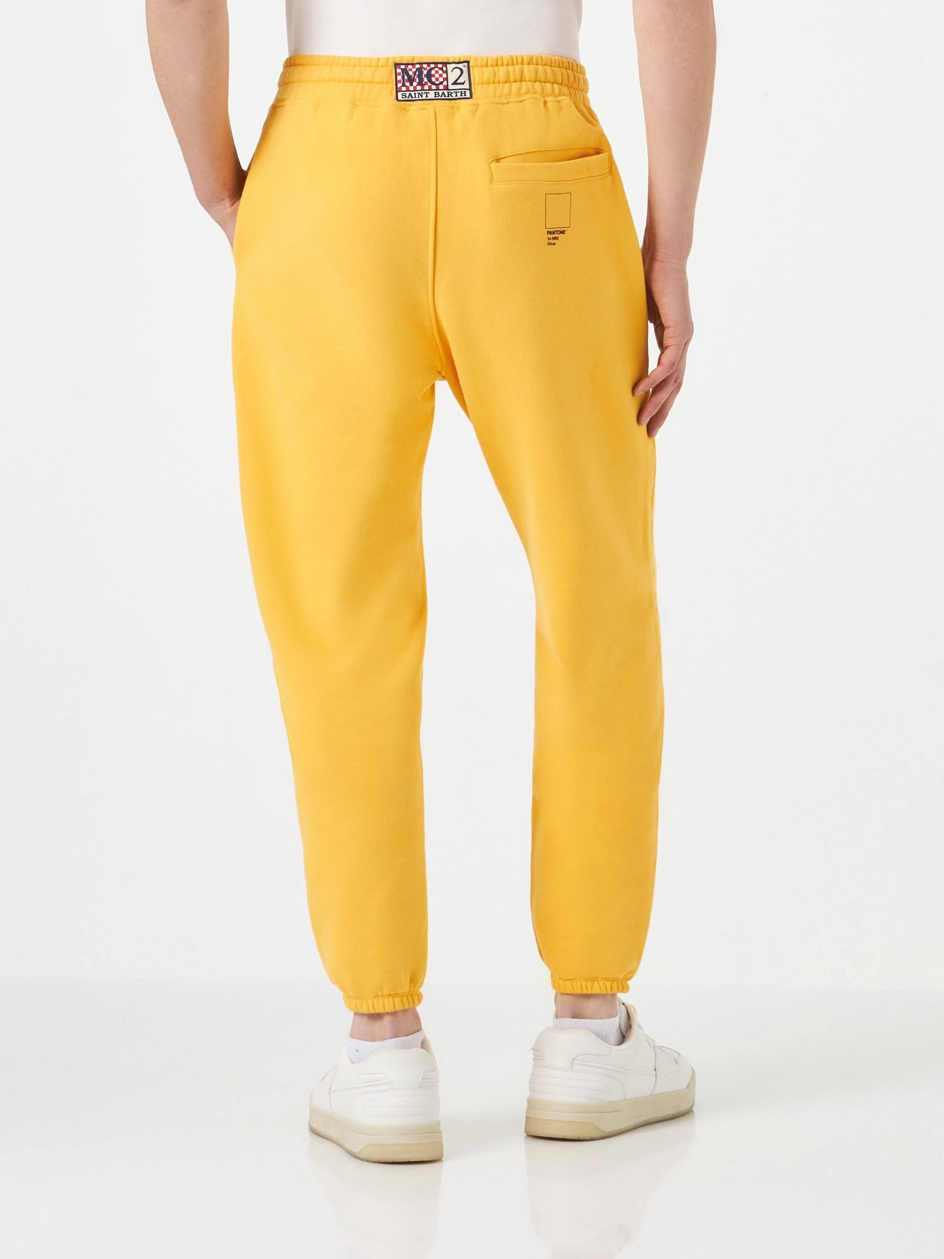 Yellow-ochre Track Pants | Pantone⢠Special Edition - Image 3