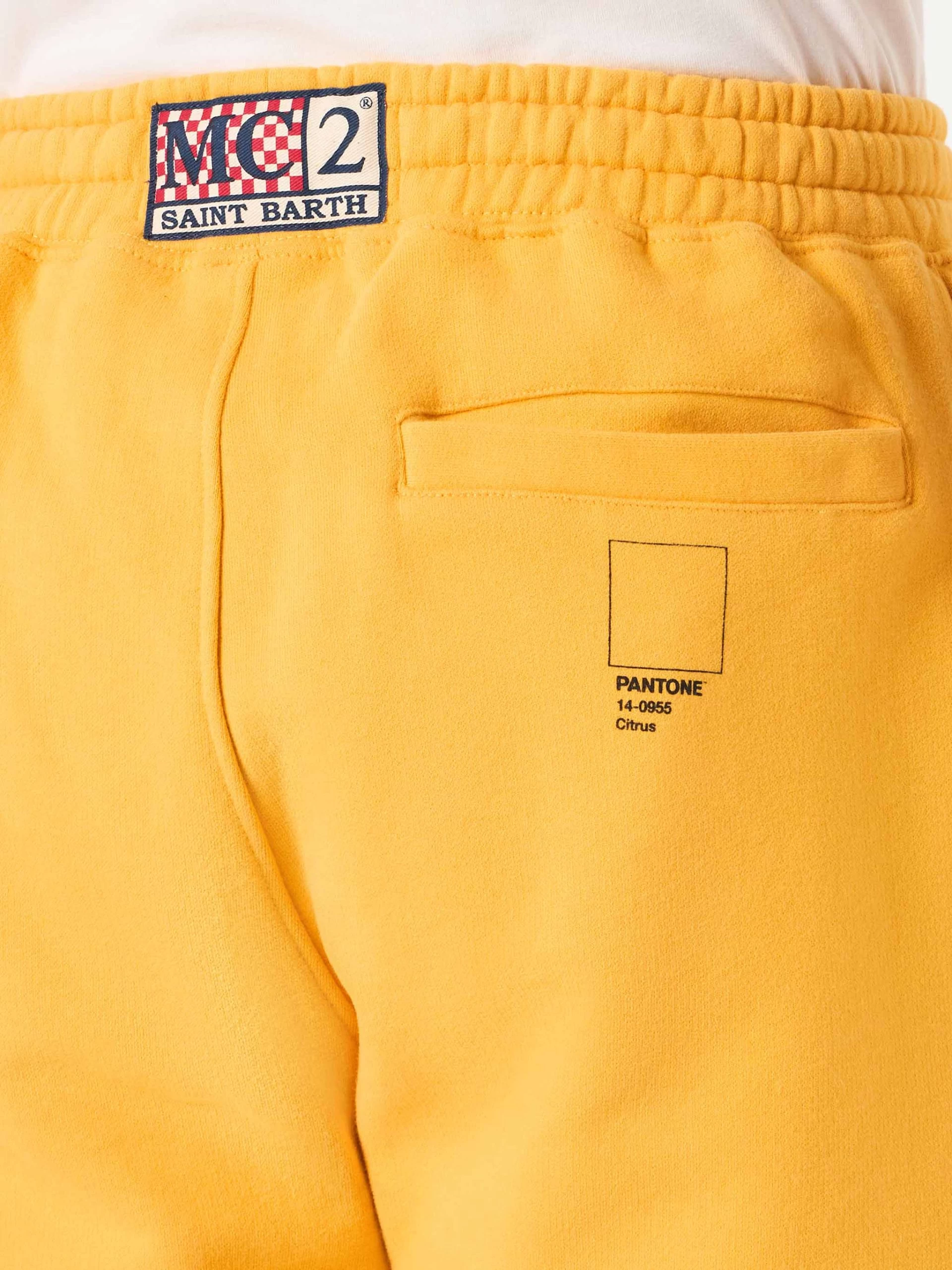 Yellow-ochre Track Pants | Pantone⢠Special Edition - Image 2